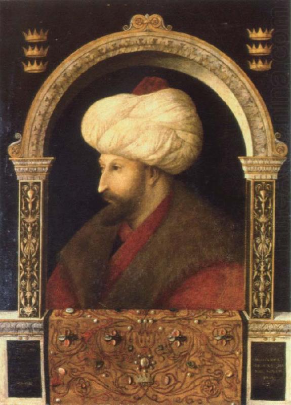 the sultan mehmet ll, Gentile Bellini
